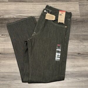 NWT Levi's 501 Shrink to Fit Jeans Mens 32x32 Green Button Fly Original Fit New